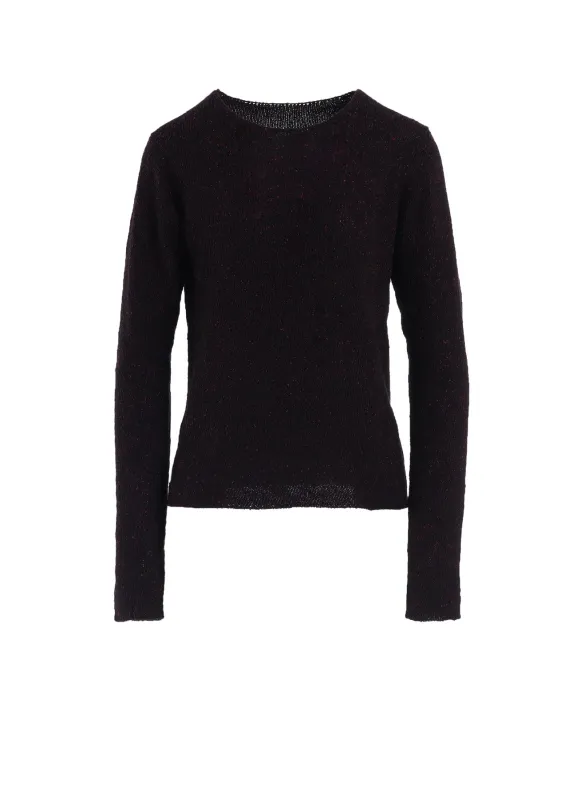 PLAIN STITCH OBLIQUE ROUND NECK PO sold by Yohji Yamamoto