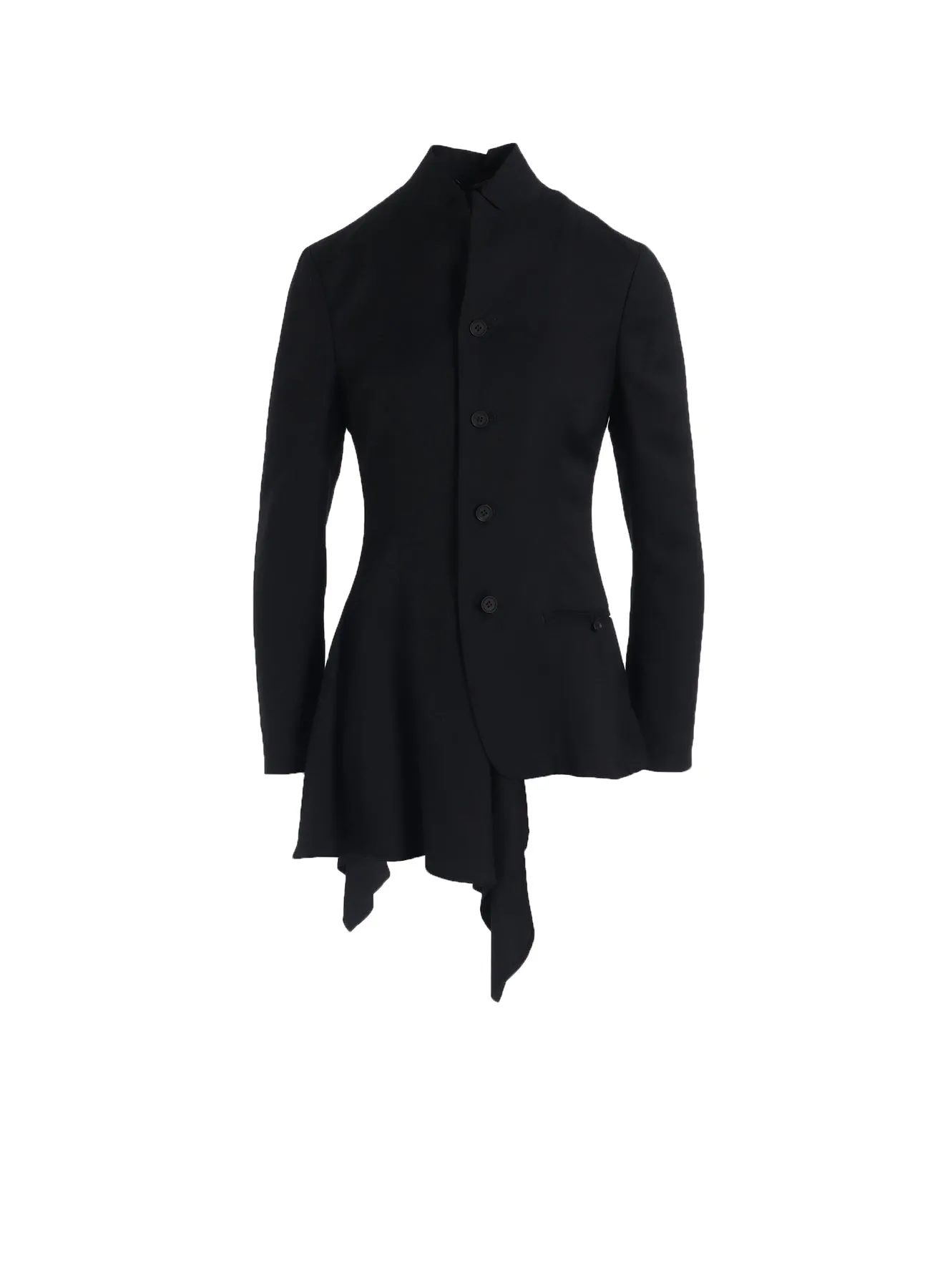 VISCOSE TWILL R LONG STAND C JACKET sold by Yohji Yamamoto