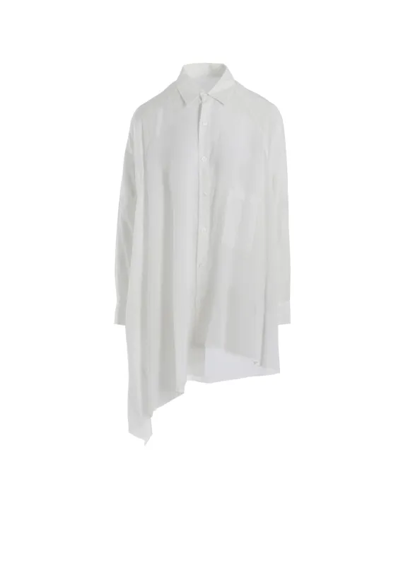 CELLULOSE LAWN RAGLAN LONG SLV BLOUSE sold by Yohji Yamamoto