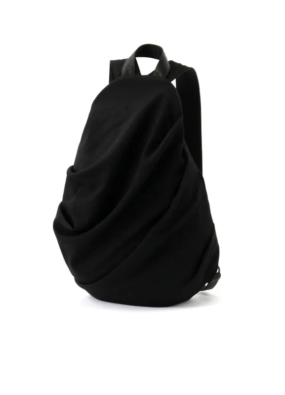 WOOL GABARDINE DRAPE-BAG sold by Yohji Yamamoto