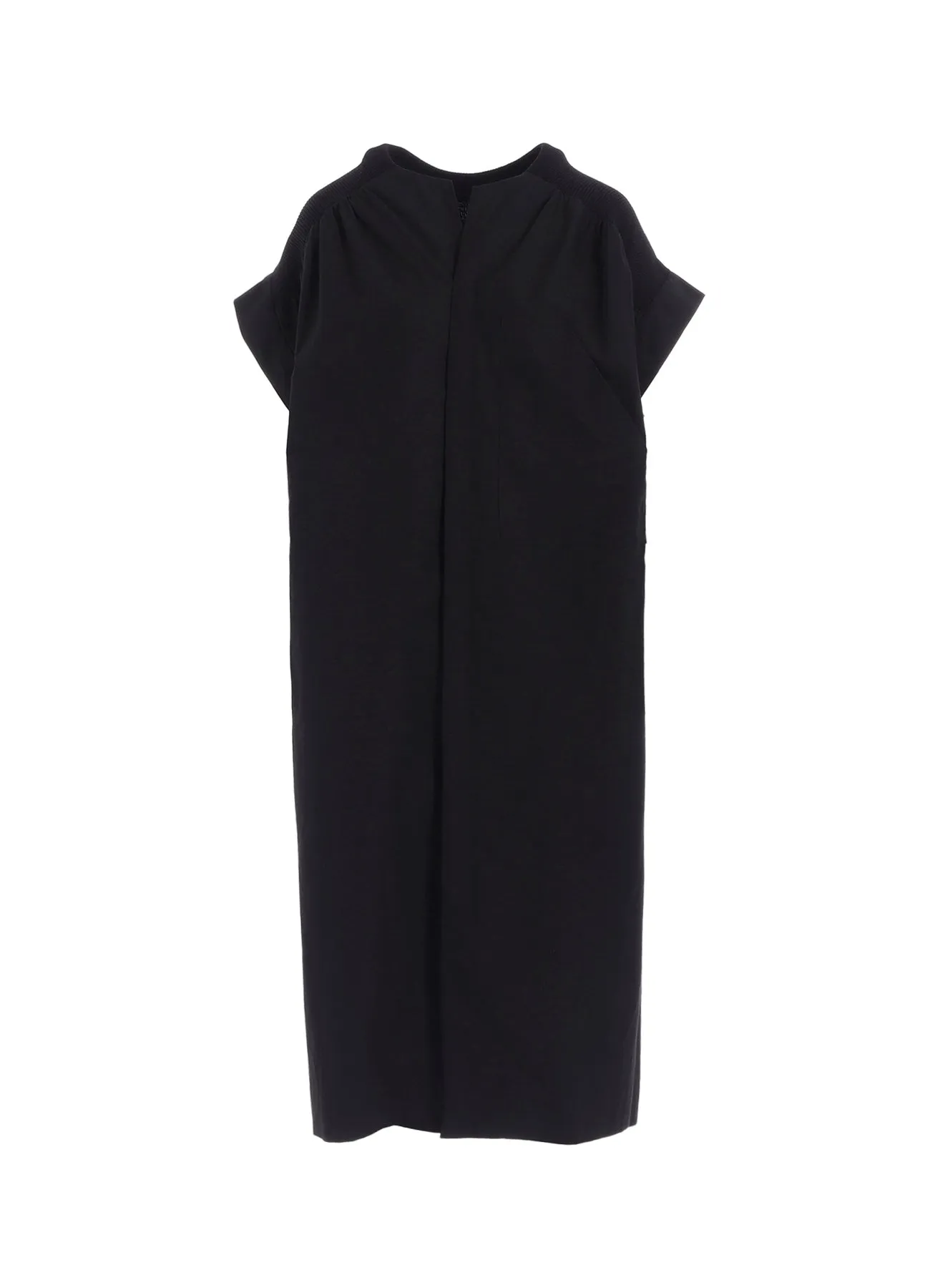COTTON/LINEN RIB FLY OPEN DRESS sold by Yohji Yamamoto
