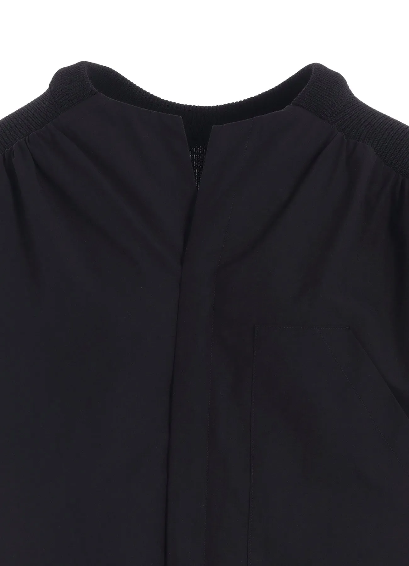 COTTON/LINEN RIB FLY OPEN DRESS sold by Yohji Yamamoto product image thumbnail 5