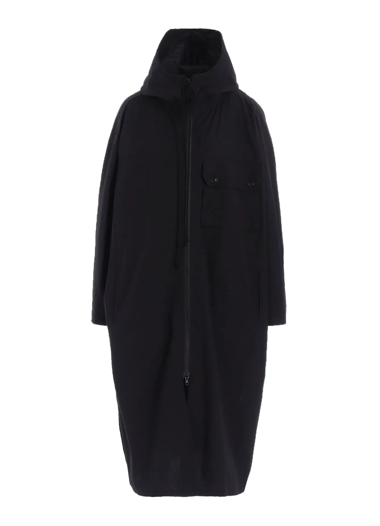 COTTON/LINEN BROADCLOTH HOODIE COAT D sold by Yohji Yamamoto product image thumbnail 2