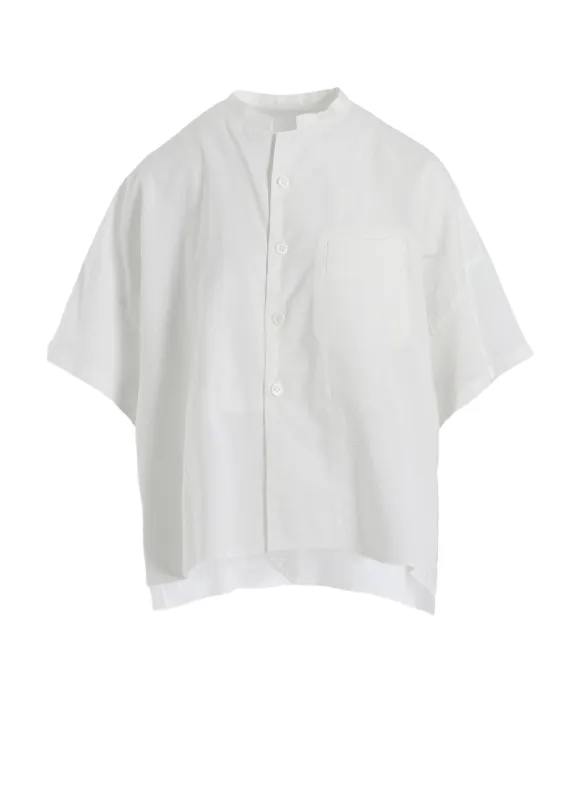 [Y's BORN PRODUCT] THIN COTTON TWILL HALF SLEEVE BOX SHIRT sold by Yohji Yamamoto