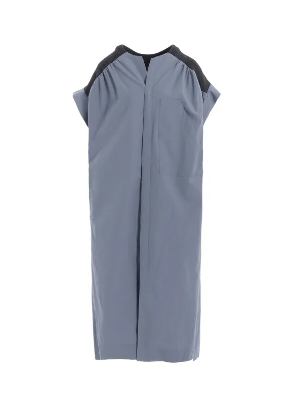 COTTON/LINEN RIB FLY OPEN DRESS sold by Yohji Yamamoto