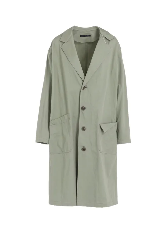 [Y's BORN PRODUCT] COTTON TWILL LONG JACKET sold by Yohji Yamamoto