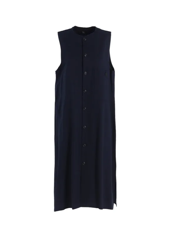 [Y's BORN PRODUCT] COTTON TWILL LONG DRESS sold by Yohji Yamamoto