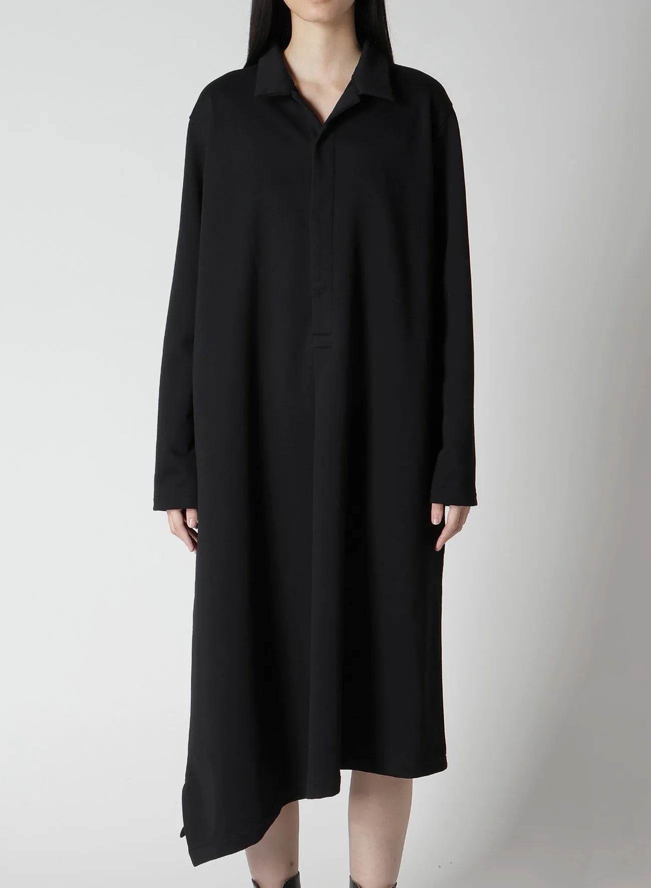 HIGH GAUGE FRENCHTERRY DRESS sold by Yohji Yamamoto product image thumbnail 4