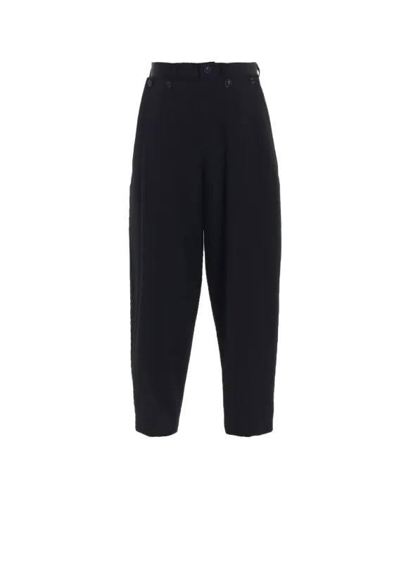 WOOL GABARDINE KO-SAILOR PANTS sold by Yohji Yamamoto