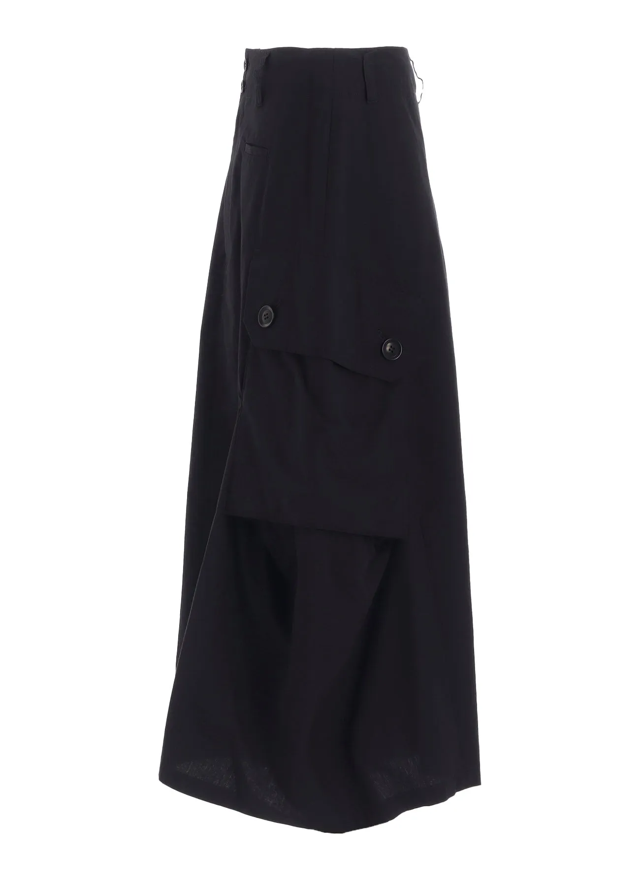 COTTON/LINEN CARGO SKIRT sold by Yohji Yamamoto product image thumbnail 3