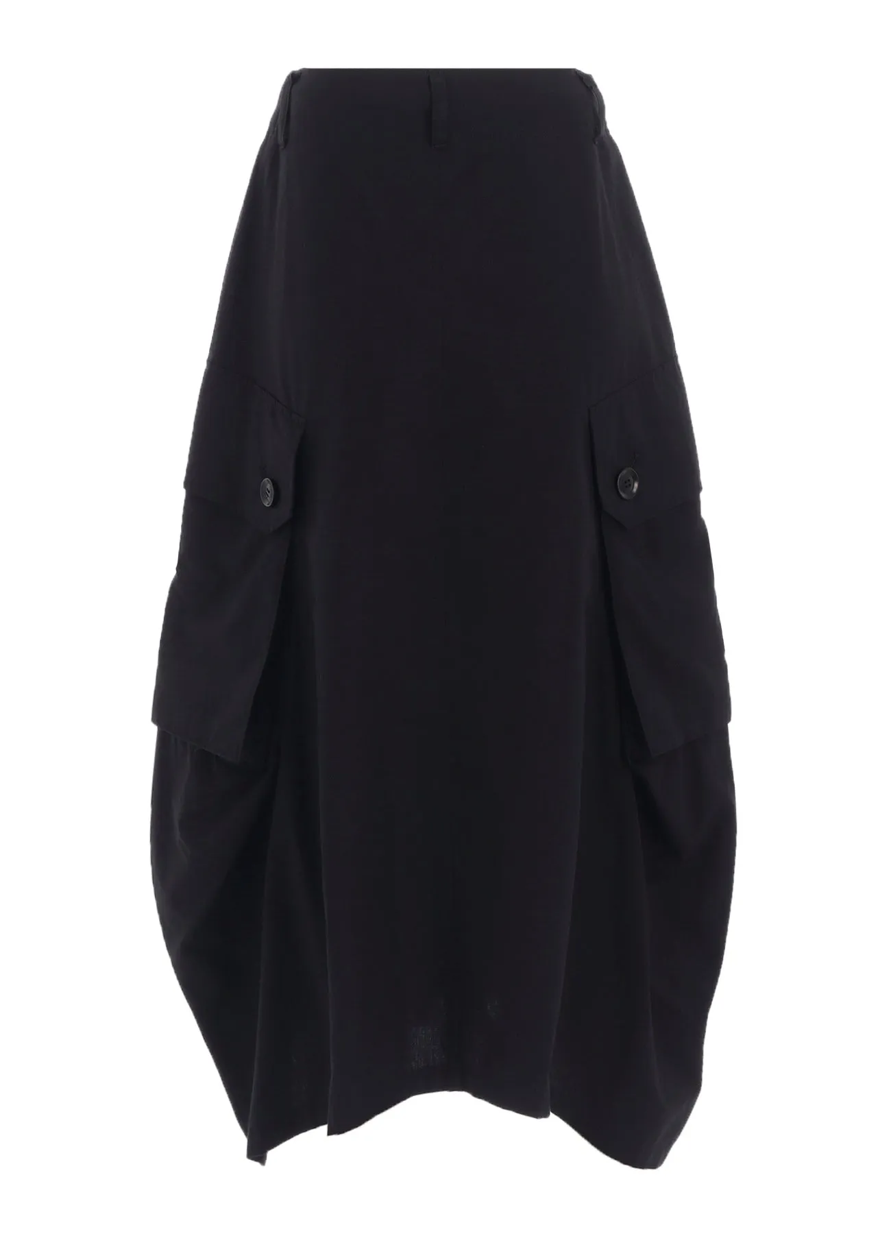 COTTON/LINEN CARGO SKIRT sold by Yohji Yamamoto product image thumbnail 4