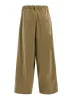 PE/ TAFTA DOUBLE TUCK GATEHRED PANTS sold by Yohji Yamamoto