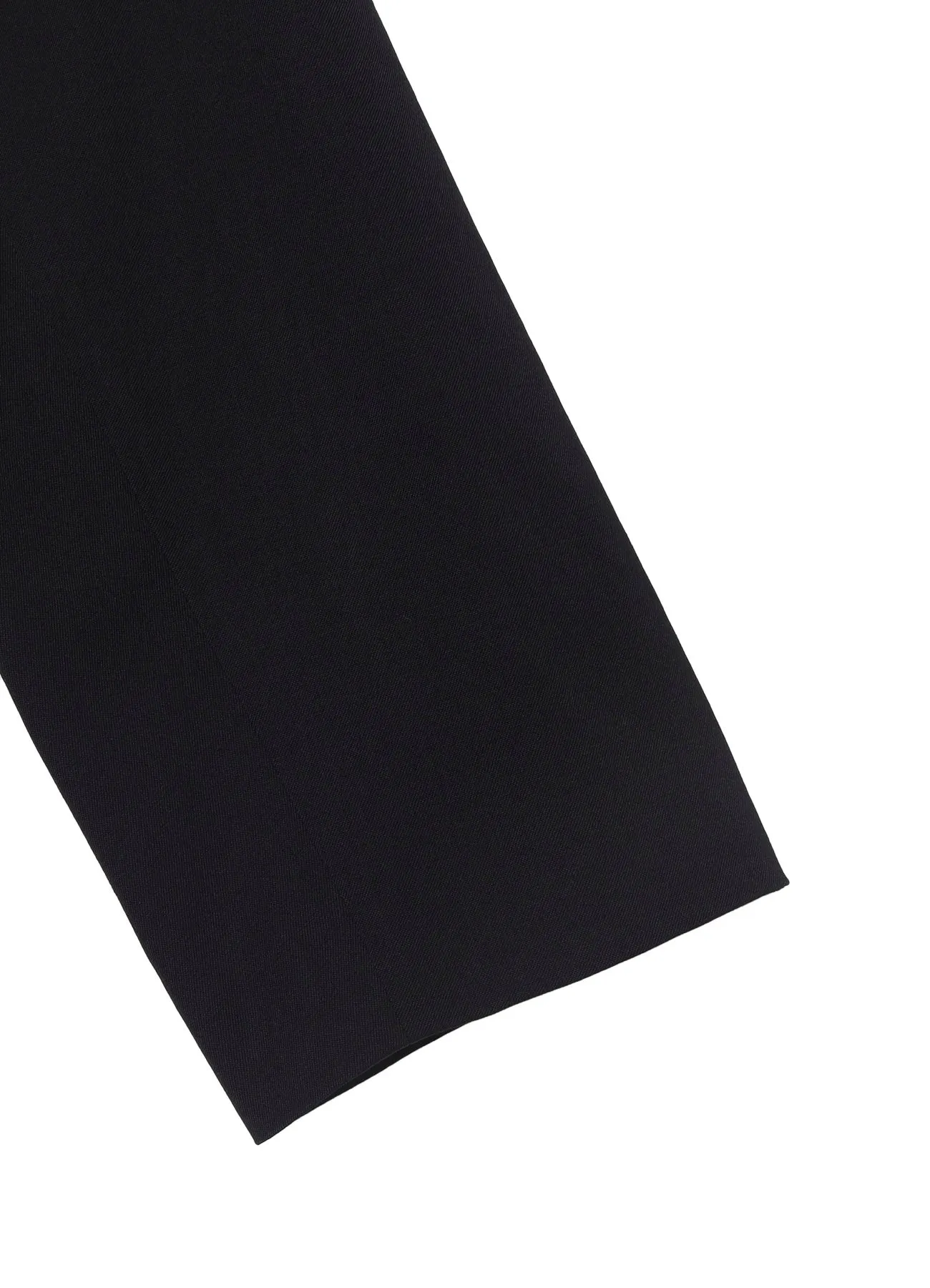 WOOL GABARDINE 3BUTTONS ZIP LONG COAT sold by Yohji Yamamoto product image thumbnail 5