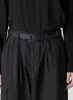 BLACK SCANDAL HERRINGBONE 12TUCK WORK PANTS sold by Yohji Yamamoto