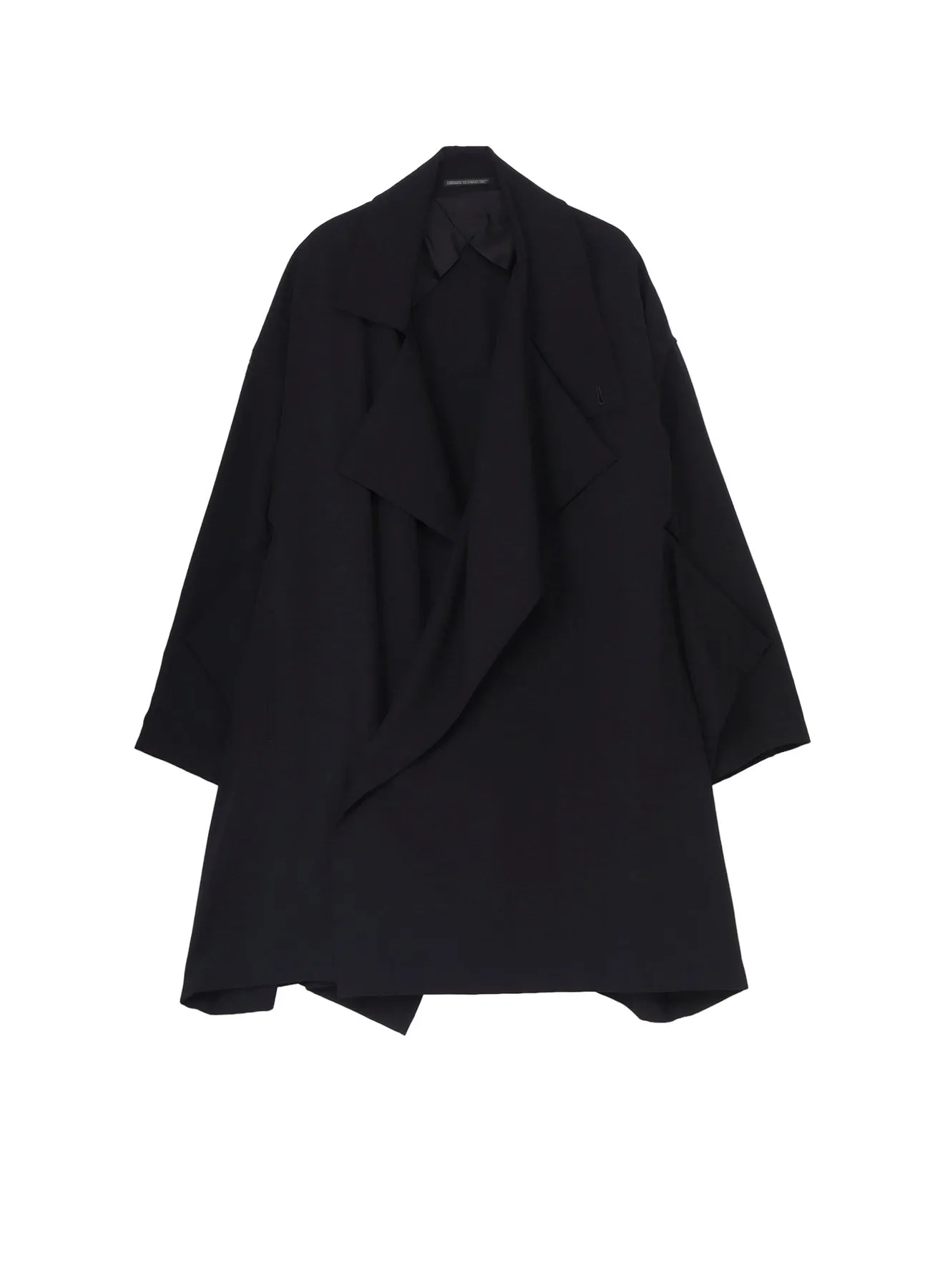 WOOL GABARDINE SMOOTH COAT sold by Yohji Yamamoto
