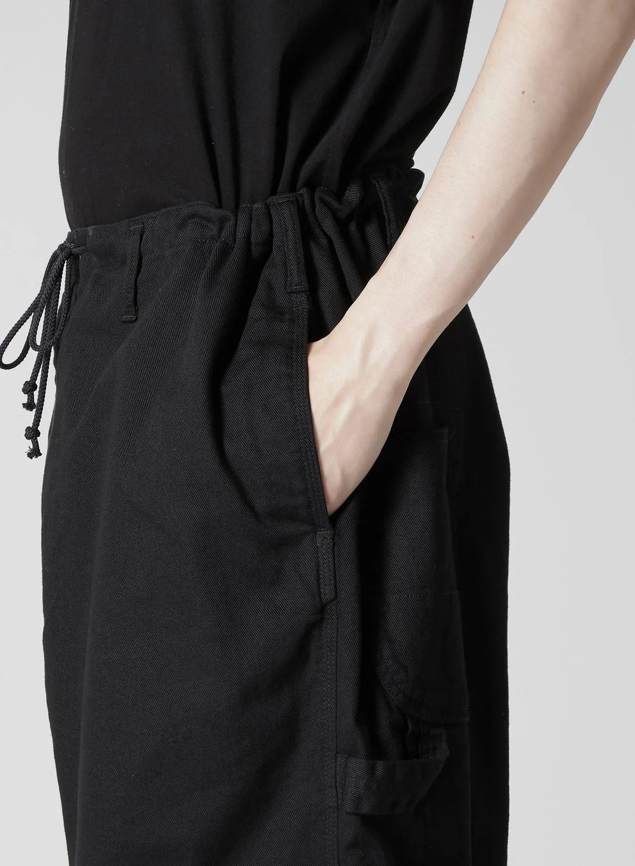 BLACK SCANDAL KATSURAGI 3ST PAINTER PANTS sold by Yohji Yamamoto product image thumbnail 4