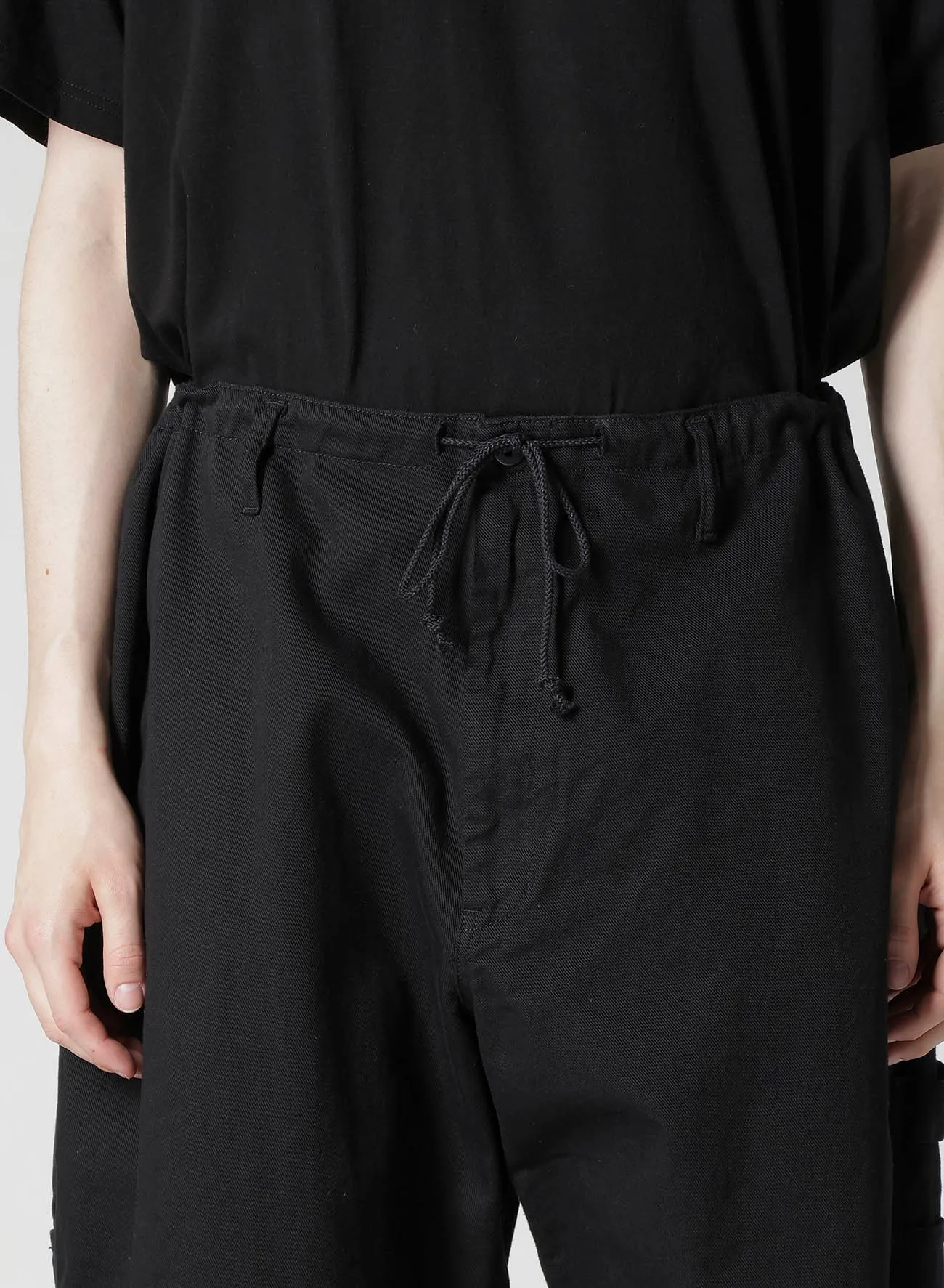 BLACK SCANDAL KATSURAGI 3ST PAINTER PANTS sold by Yohji Yamamoto product image thumbnail 3