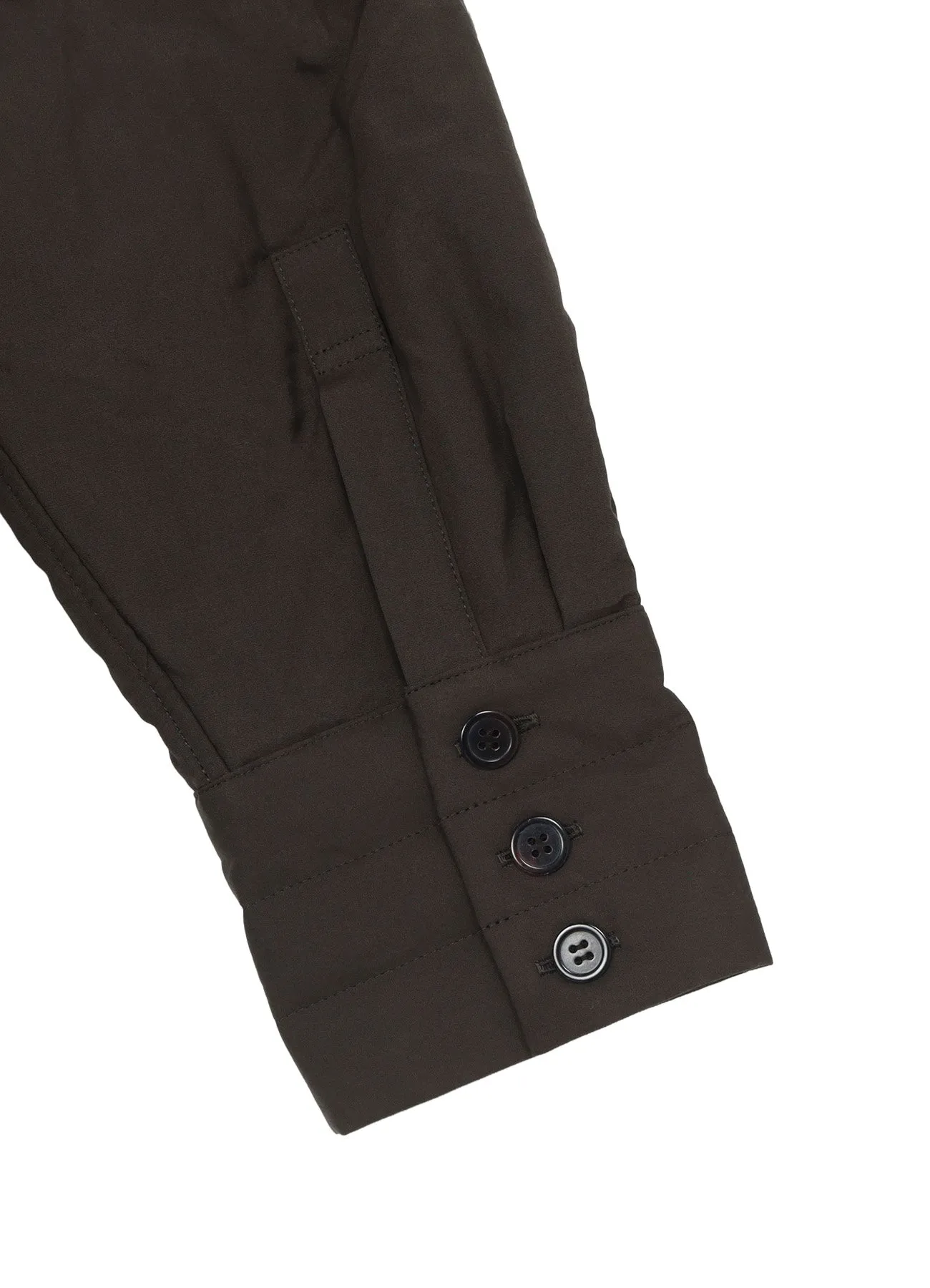 GRAY BROAD STOLE DETAIL PADDED BLOUSE sold by Yohji Yamamoto product image thumbnail 5