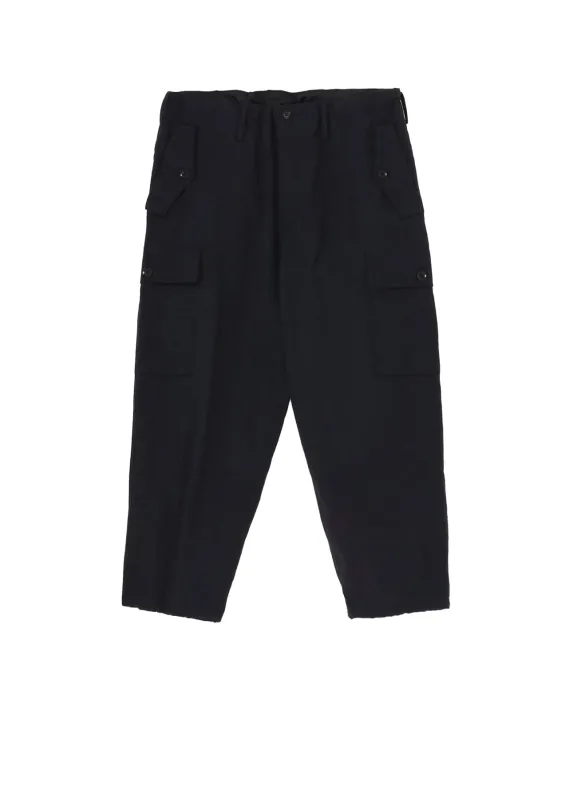 NYLON WEATHER TAPERED CARGO PANTS sold by Yohji Yamamoto