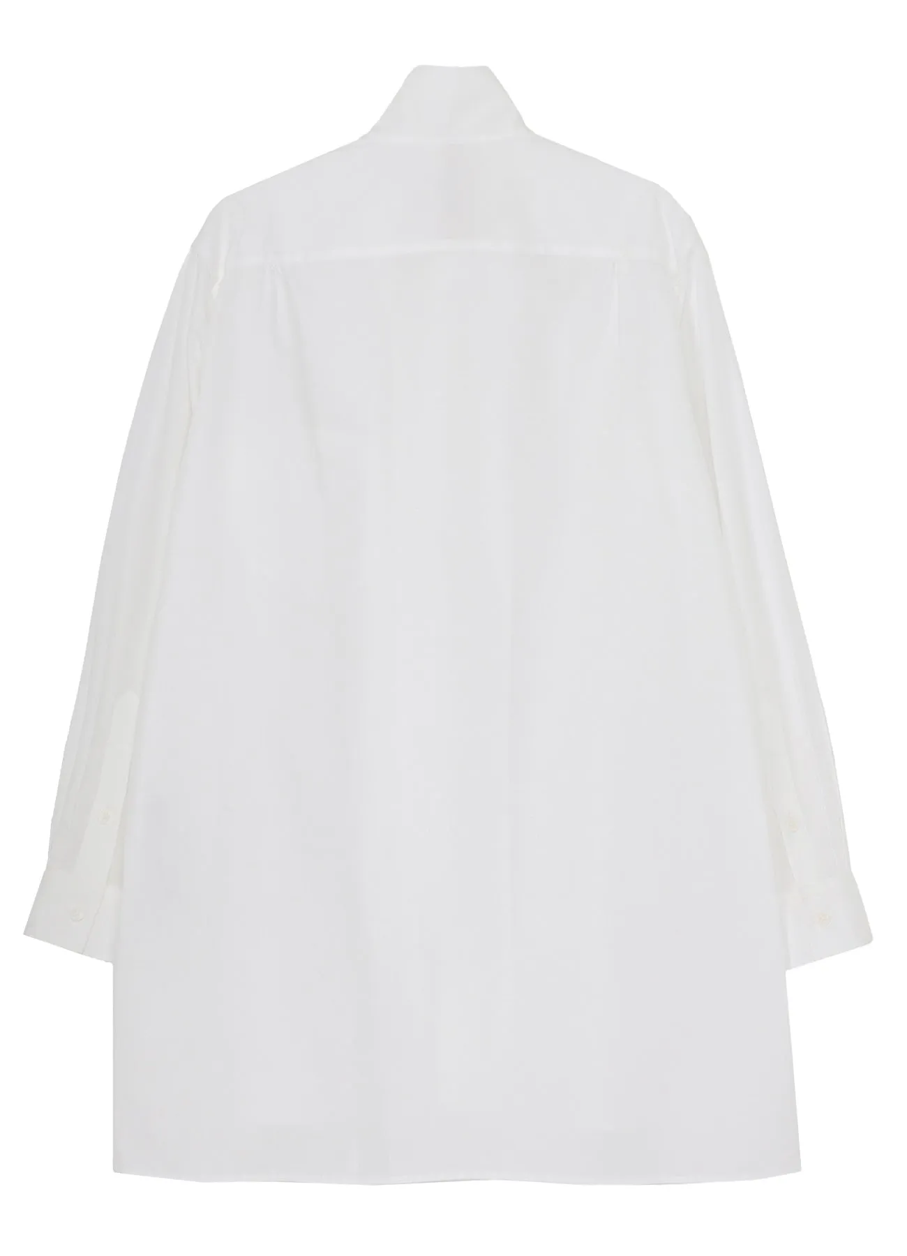 COTTON BROAD STAND COLLAR SHIRT sold by Yohji Yamamoto product image thumbnail 3