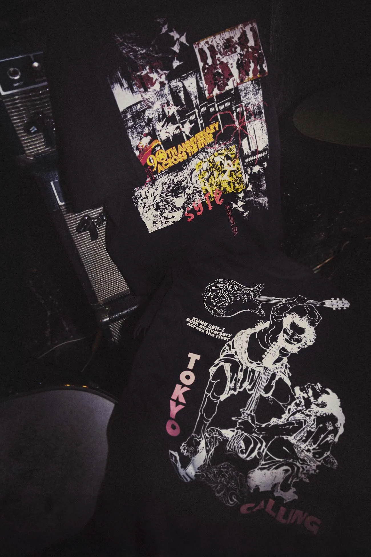 【KUME 90th Anniversary Across the River】 Hokusai × oi by Hypnosis hommage T-shirt sold by Yohji Yamamoto product image thumbnail 4