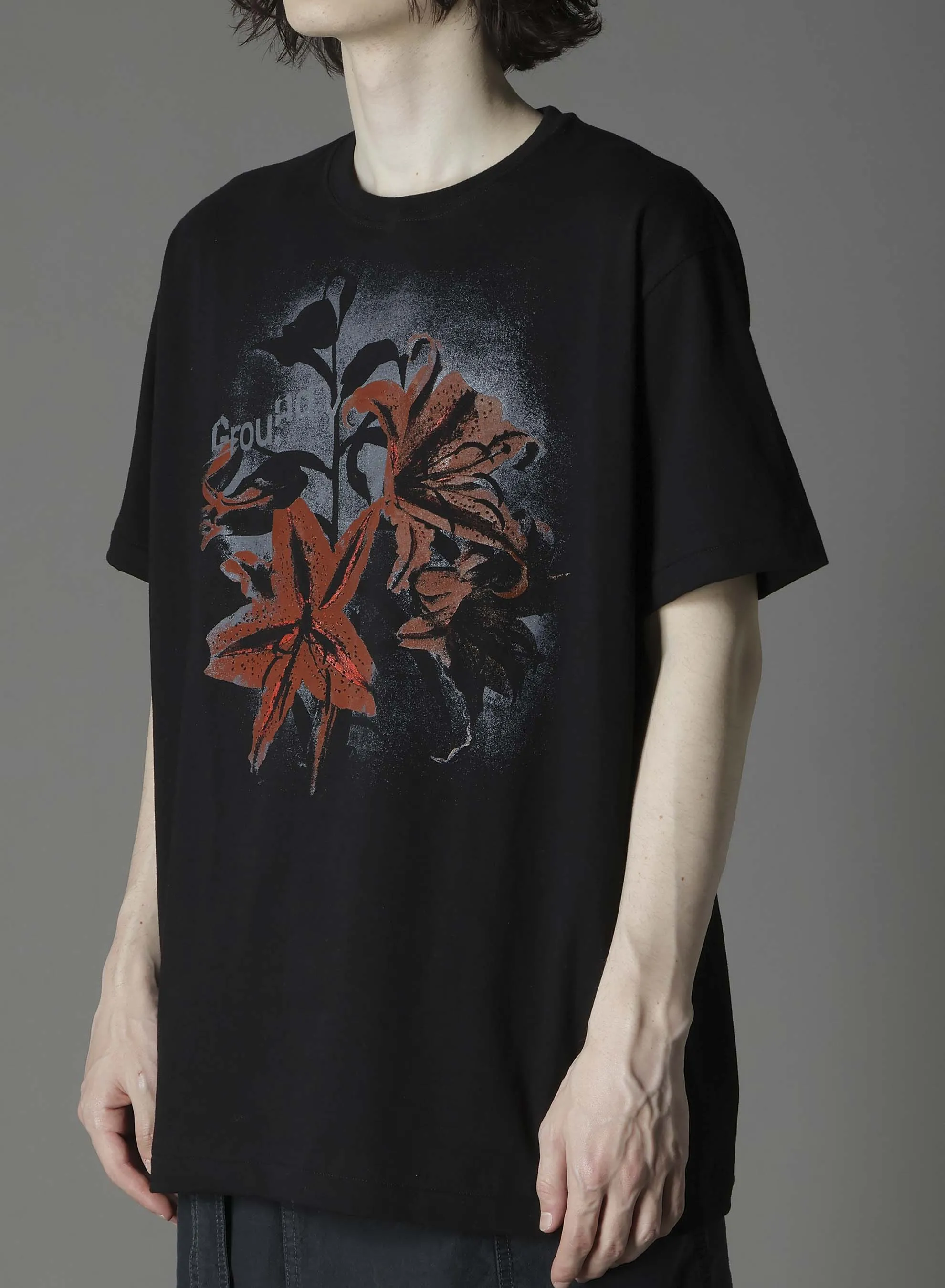 20/COTTON JERSEY LILLY T-SHIRT sold by Yohji Yamamoto product image thumbnail 5