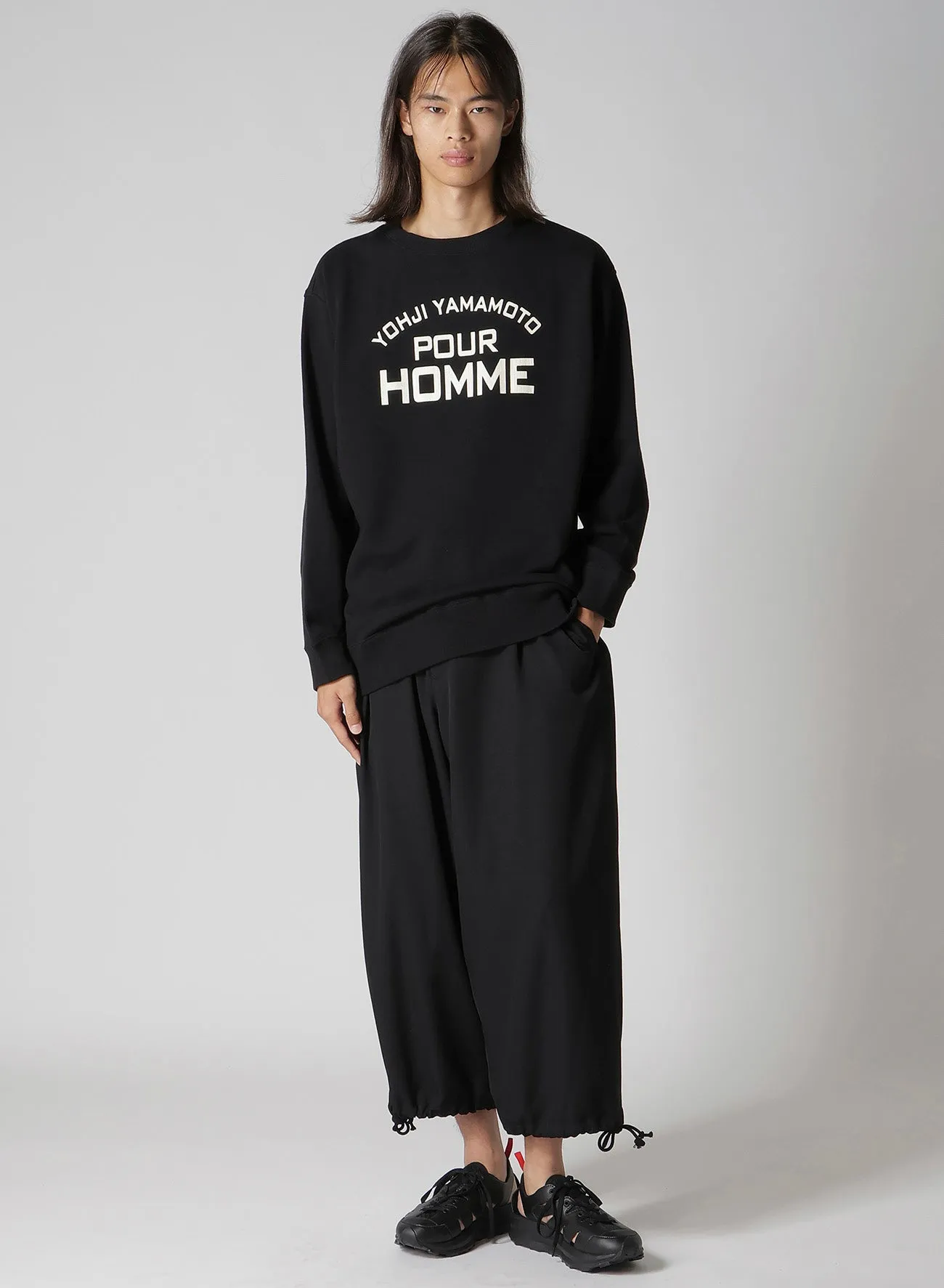 PIGMENT PRINT ARCH LOGO SWEAT sold by Yohji Yamamoto product image thumbnail 5