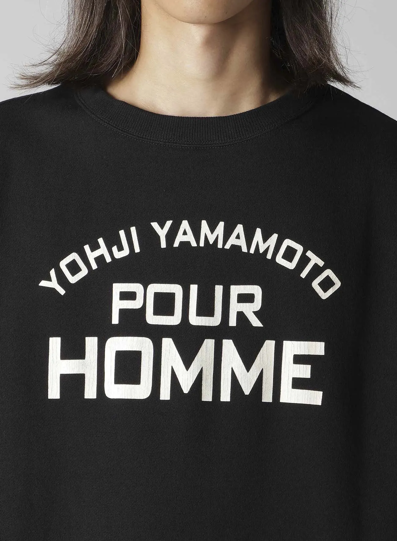 PIGMENT PRINT ARCH LOGO SWEAT sold by Yohji Yamamoto product image thumbnail 3