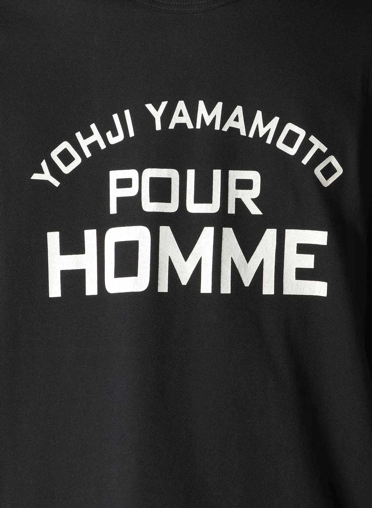 PIGMENT PRINT ARCH LOGO TEE sold by Yohji Yamamoto product image thumbnail 5