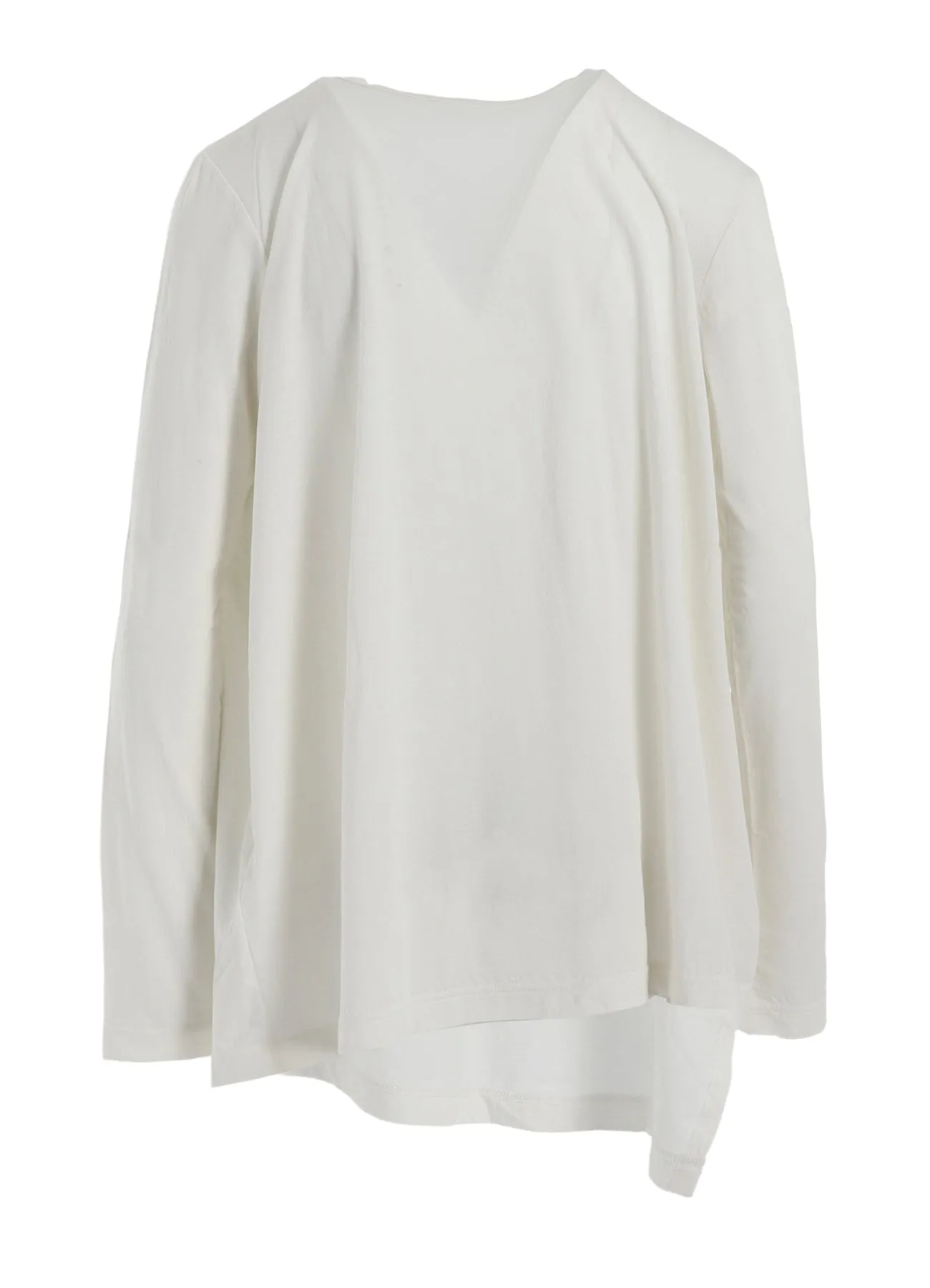 SOFT JERSEY STRING COLLAR LONG T sold by Yohji Yamamoto product image thumbnail 4