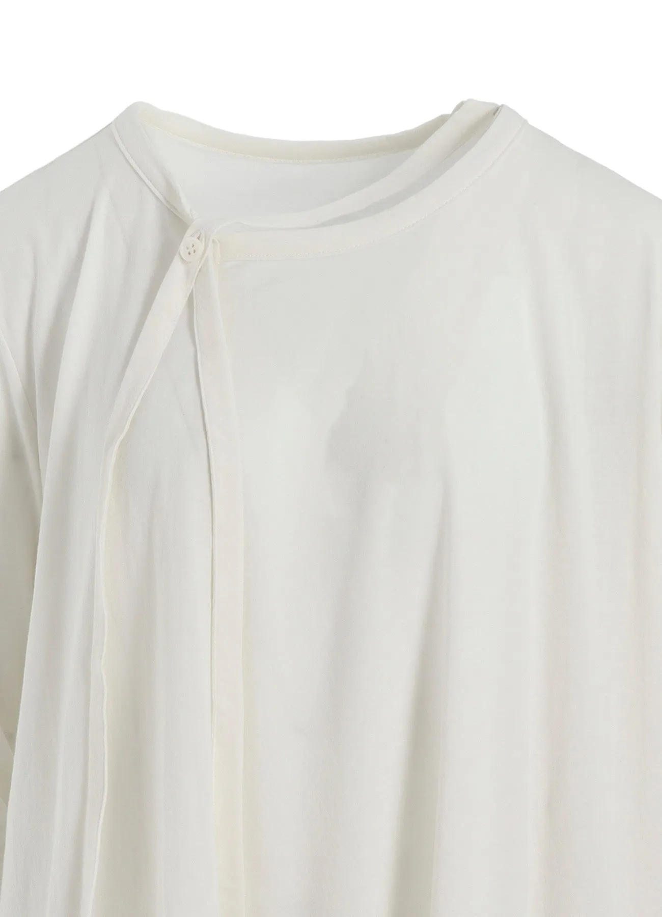 SOFT JERSEY STRING COLLAR LONG T sold by Yohji Yamamoto product image thumbnail 5