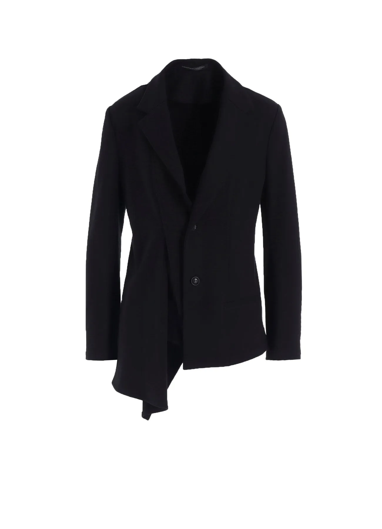 ASYMMETRIC COMBED FLEECE JACKET sold by Yohji Yamamoto