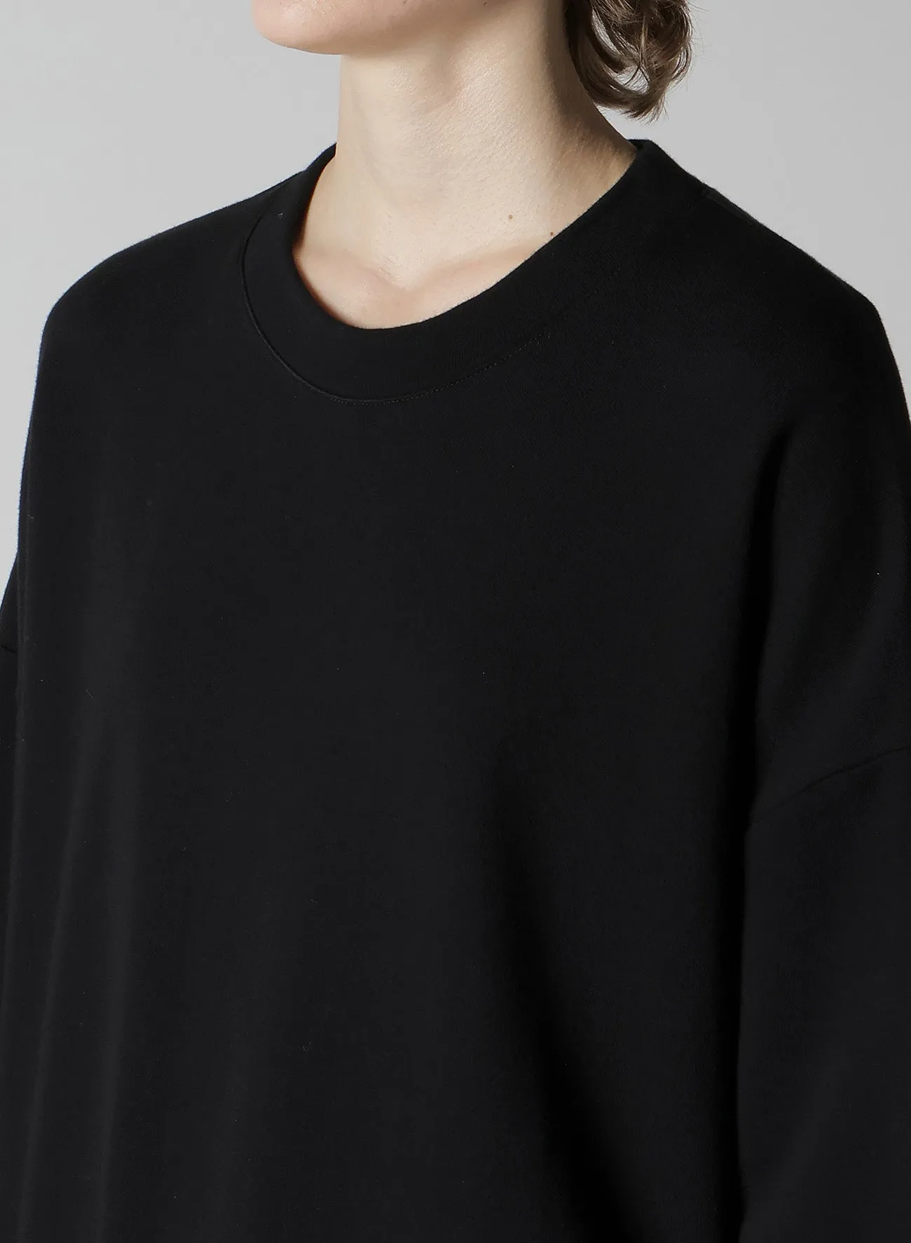 SOFT FRENCHTERRY RIGHT POCKET SWEATSHIRT sold by Yohji Yamamoto product image thumbnail 5