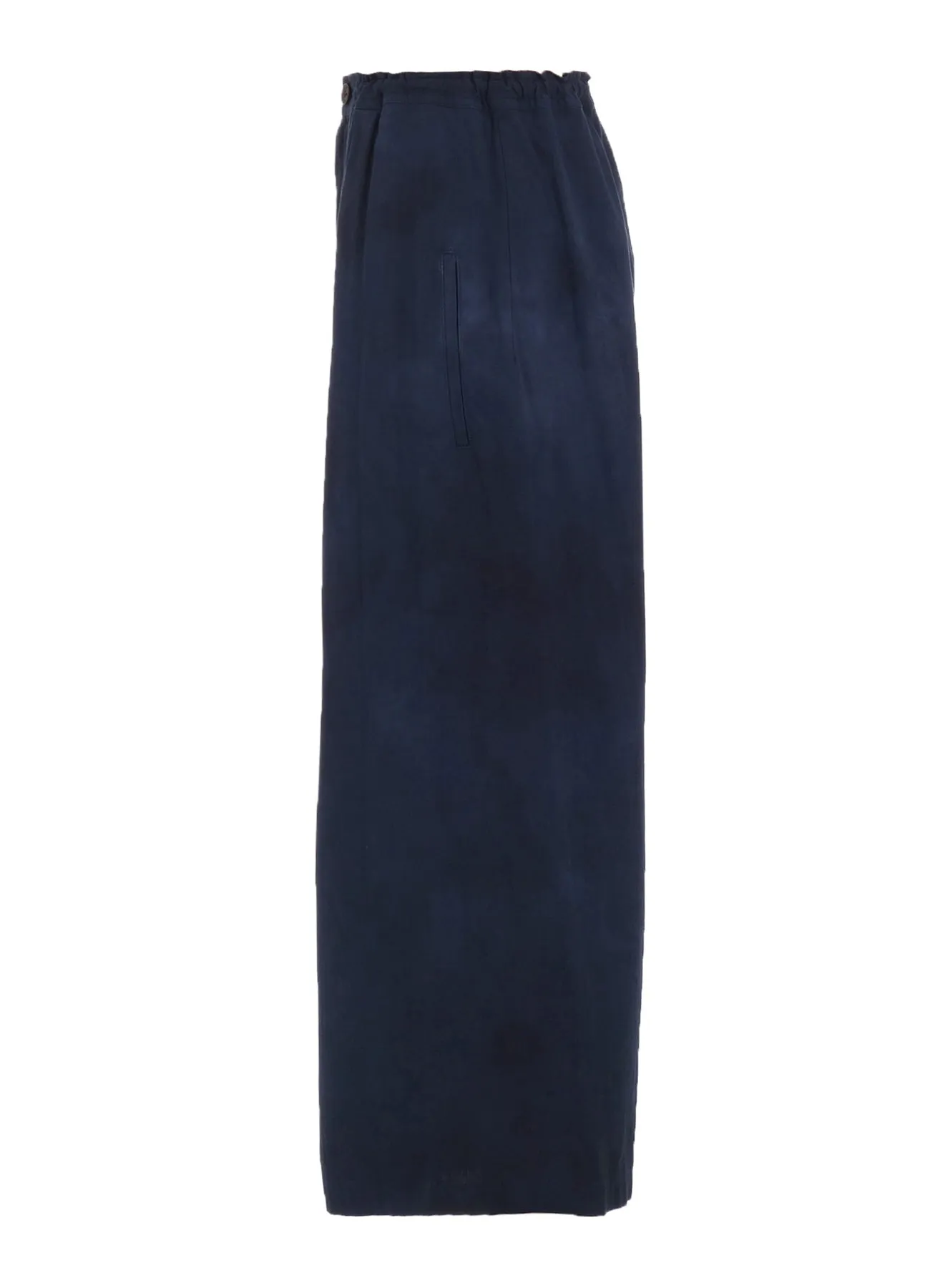 GARMENT-DYED FRONT TUCK WIDE PANTS sold by Yohji Yamamoto product image thumbnail 3