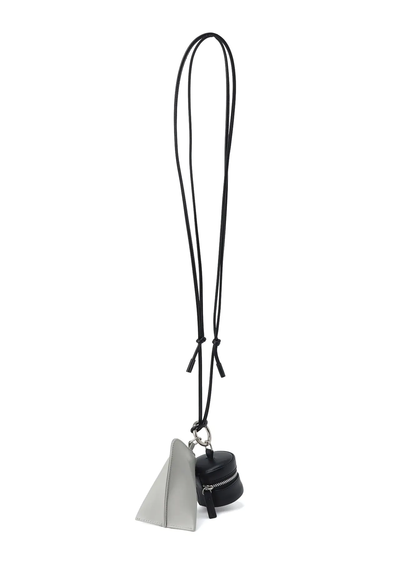 LEATHER BLOCK SHOULDER STRAP sold by Yohji Yamamoto product image thumbnail 4