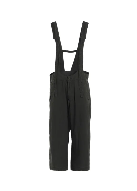 C/N PIGMENT COATED ADJUSTABLE WAIST OVERALLS sold by Yohji Yamamoto