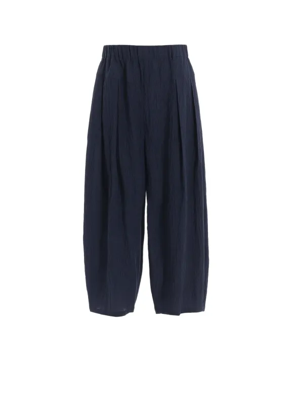PLAID CREPE WASHER PANTS sold by Yohji Yamamoto