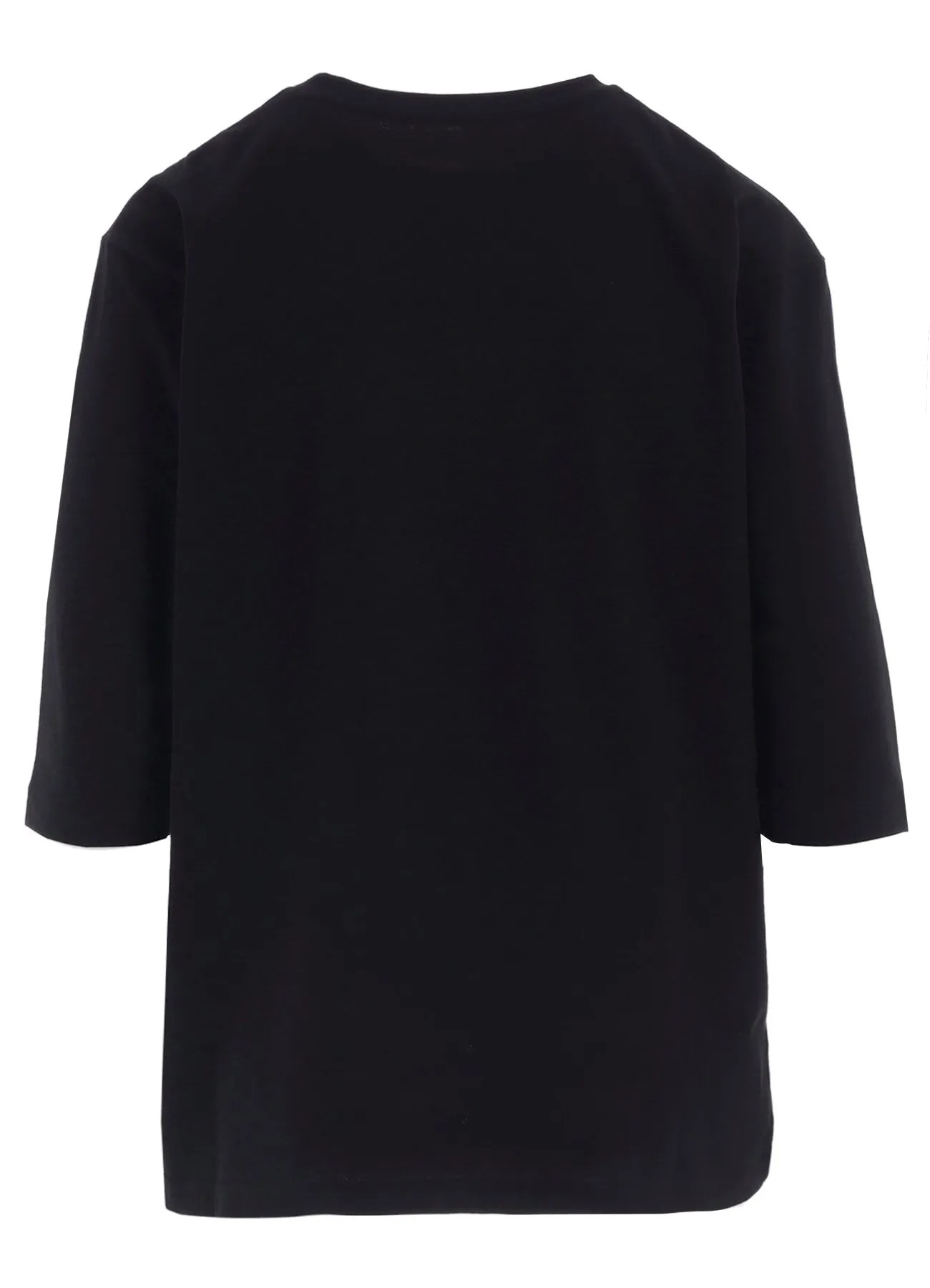 SOFT COTTON JERSEY WILD FLOWER PRINT 3/4 SLEEVE SHIRT sold by Yohji Yamamoto product image thumbnail 4