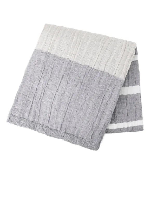 COTTON LINEN SHIRRING KET sold by Yohji Yamamoto