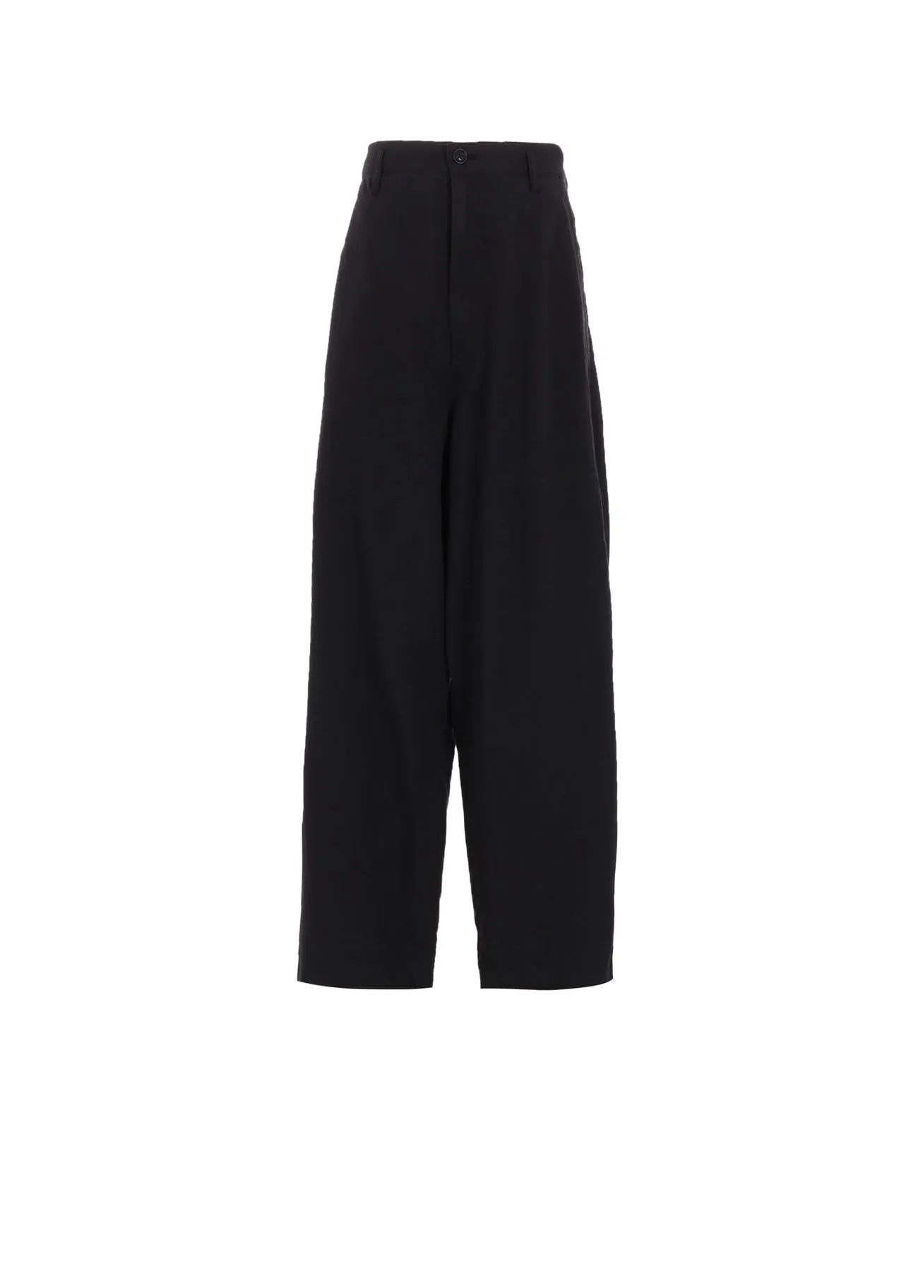 BRUSHED WASHER FINISH BROAD 5POCKET WIDE PANTS sold by Yohji Yamamoto