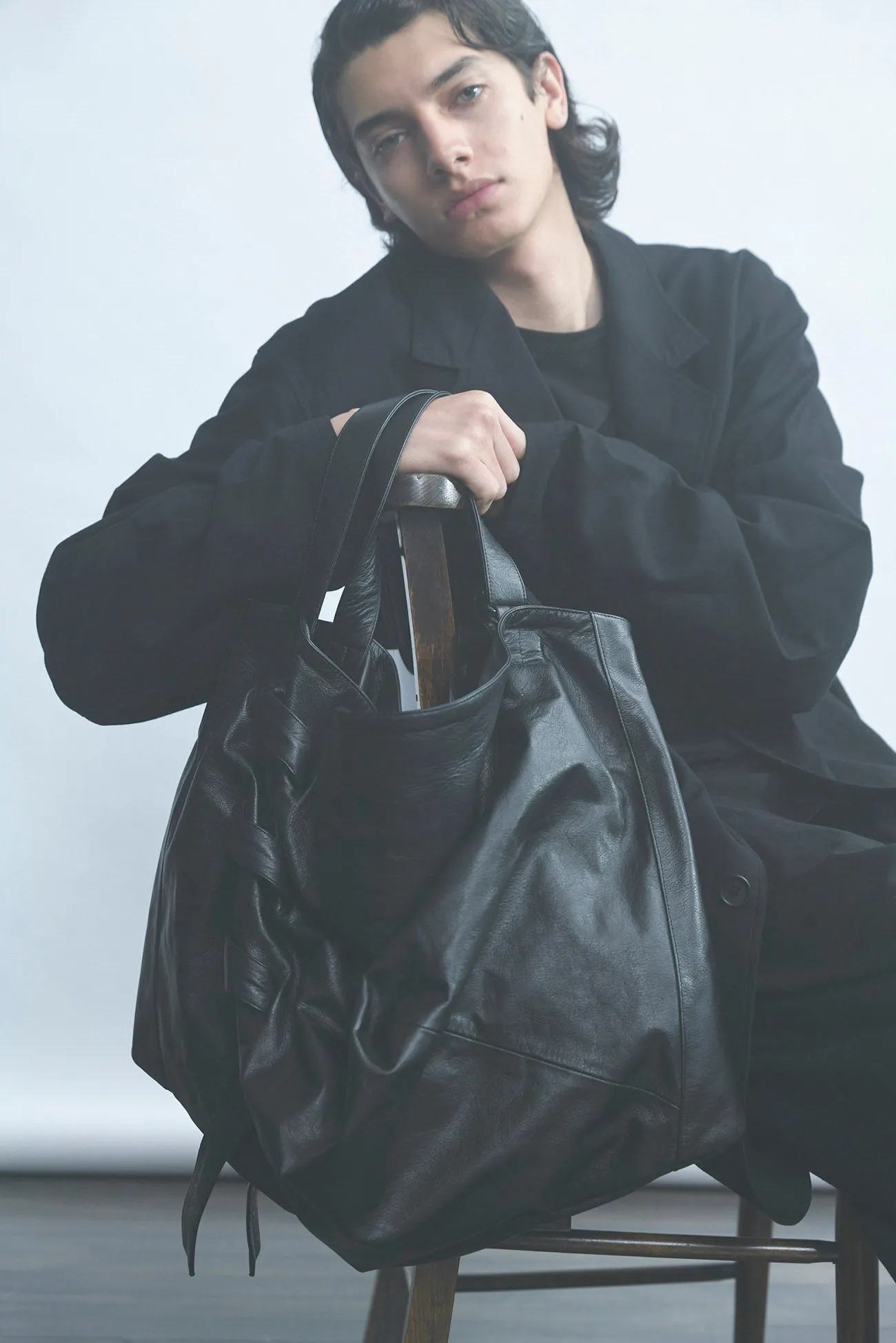 RIBBON TOTE sold by Yohji Yamamoto product image thumbnail 3