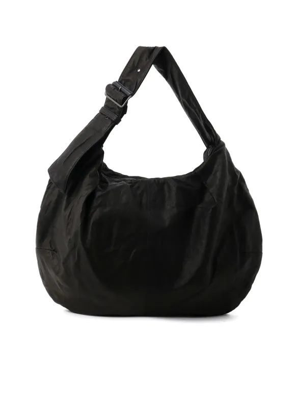 SOFT LEATHER GYOZA-STYLE BAG sold by Yohji Yamamoto