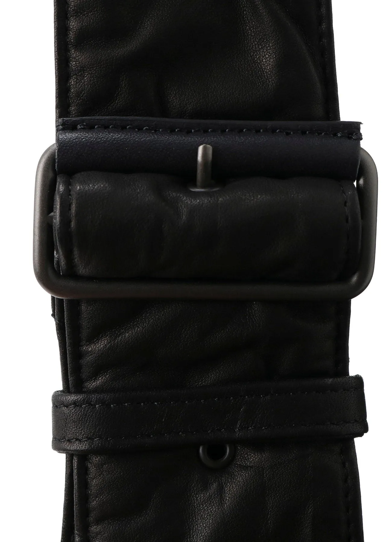 SOFT LEATHER GYOZA-STYLE BAG sold by Yohji Yamamoto product image thumbnail 5