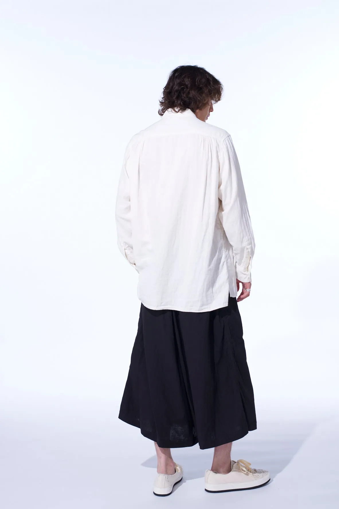 Double Gauze Dual-Pocket Utility Shirt sold by Yohji Yamamoto product image thumbnail 4