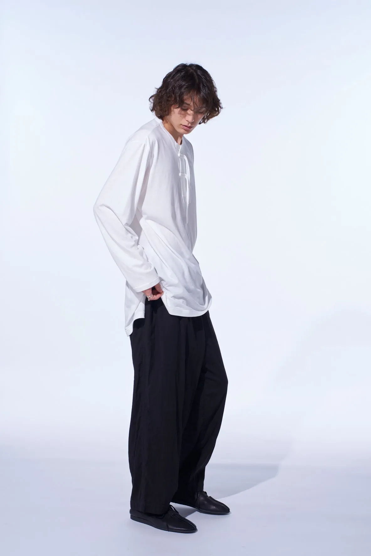 Double Gauze Single Cargo Pocket Pants sold by Yohji Yamamoto product image thumbnail 5