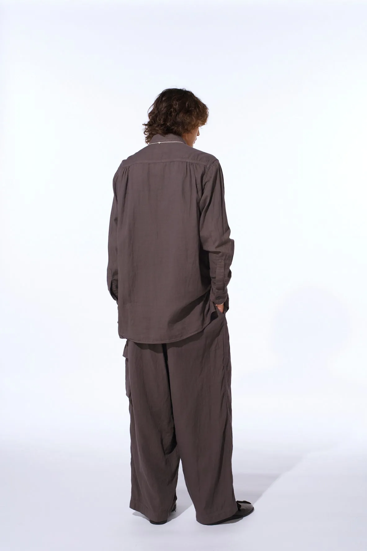 Double Gauze Single Cargo Pocket Pants sold by Yohji Yamamoto product image thumbnail 4