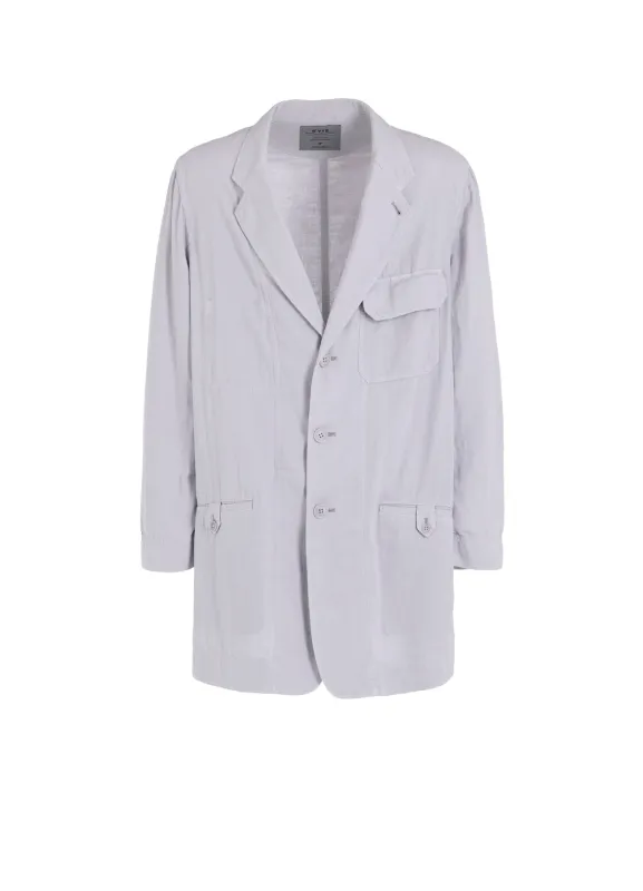 Double Gauze Long Work Jacket sold by Yohji Yamamoto