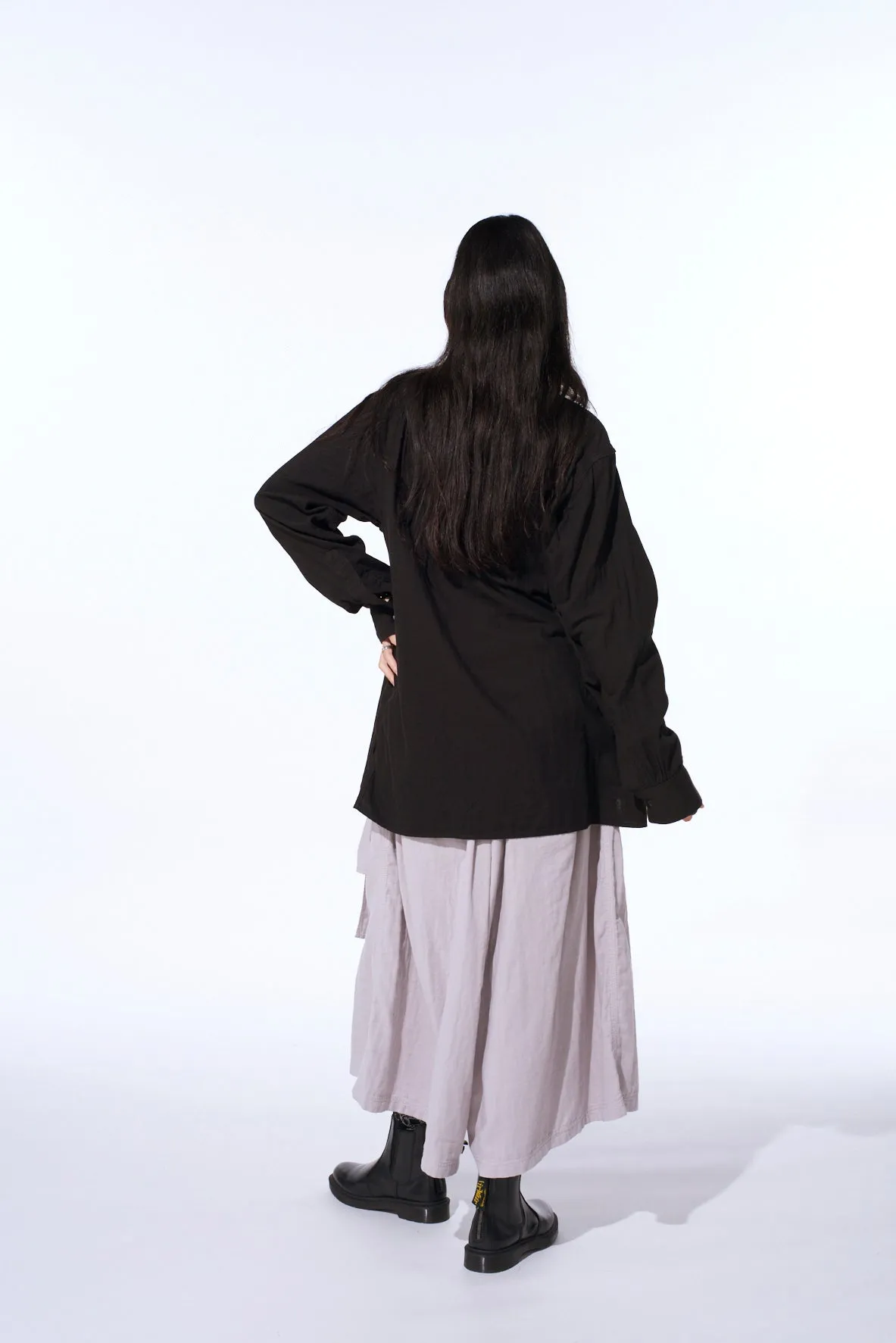 Double Gauze Dual-Pocket Utility Shirt sold by Yohji Yamamoto product image thumbnail 4