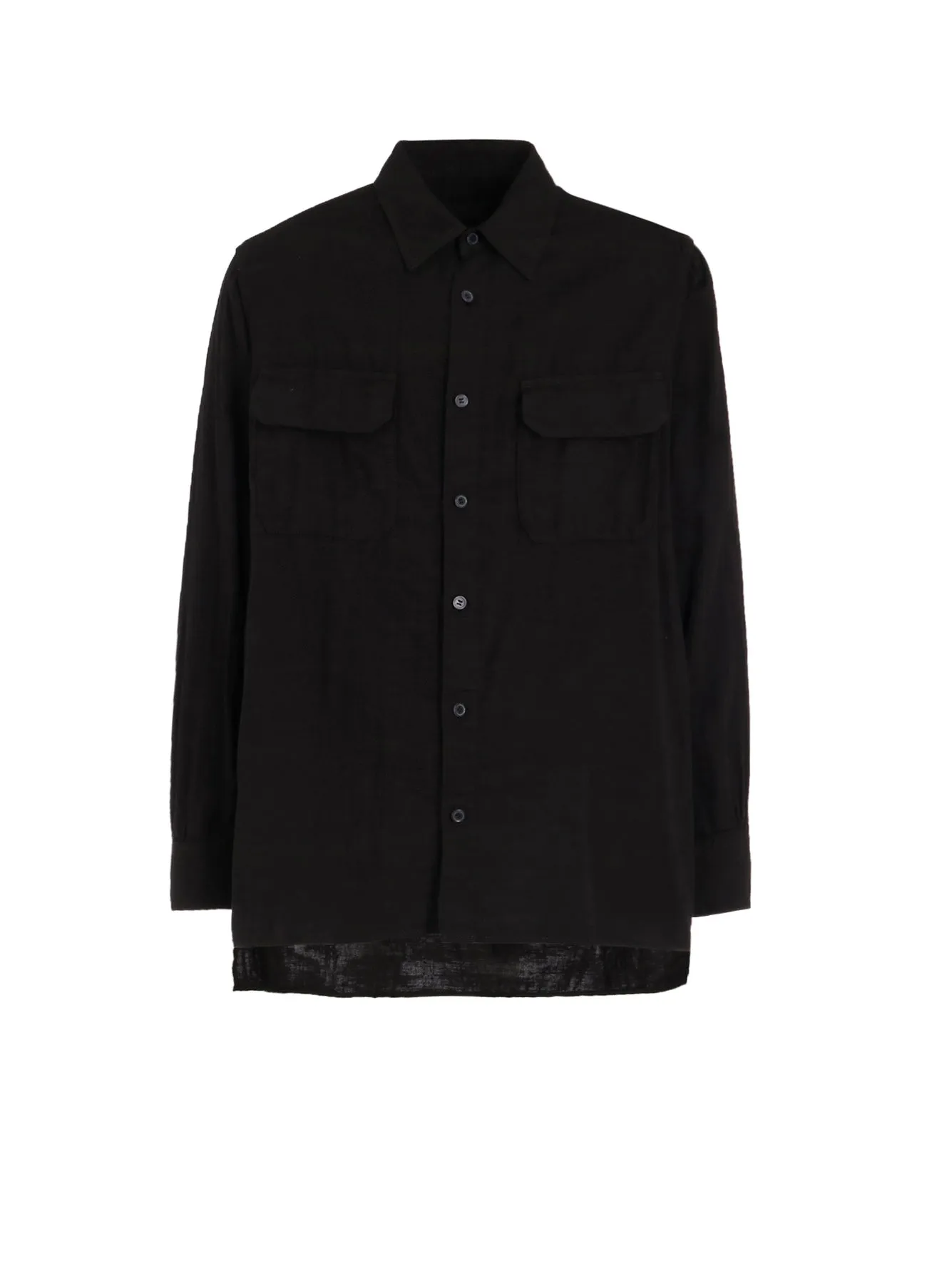 Double Gauze Dual-Pocket Utility Shirt sold by Yohji Yamamoto