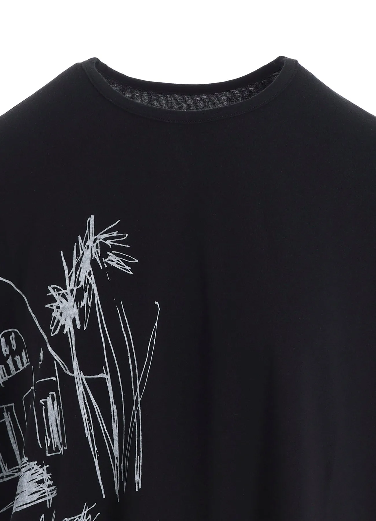 COTTON RAYON JERSEY SHIRT sold by Yohji Yamamoto product image thumbnail 5